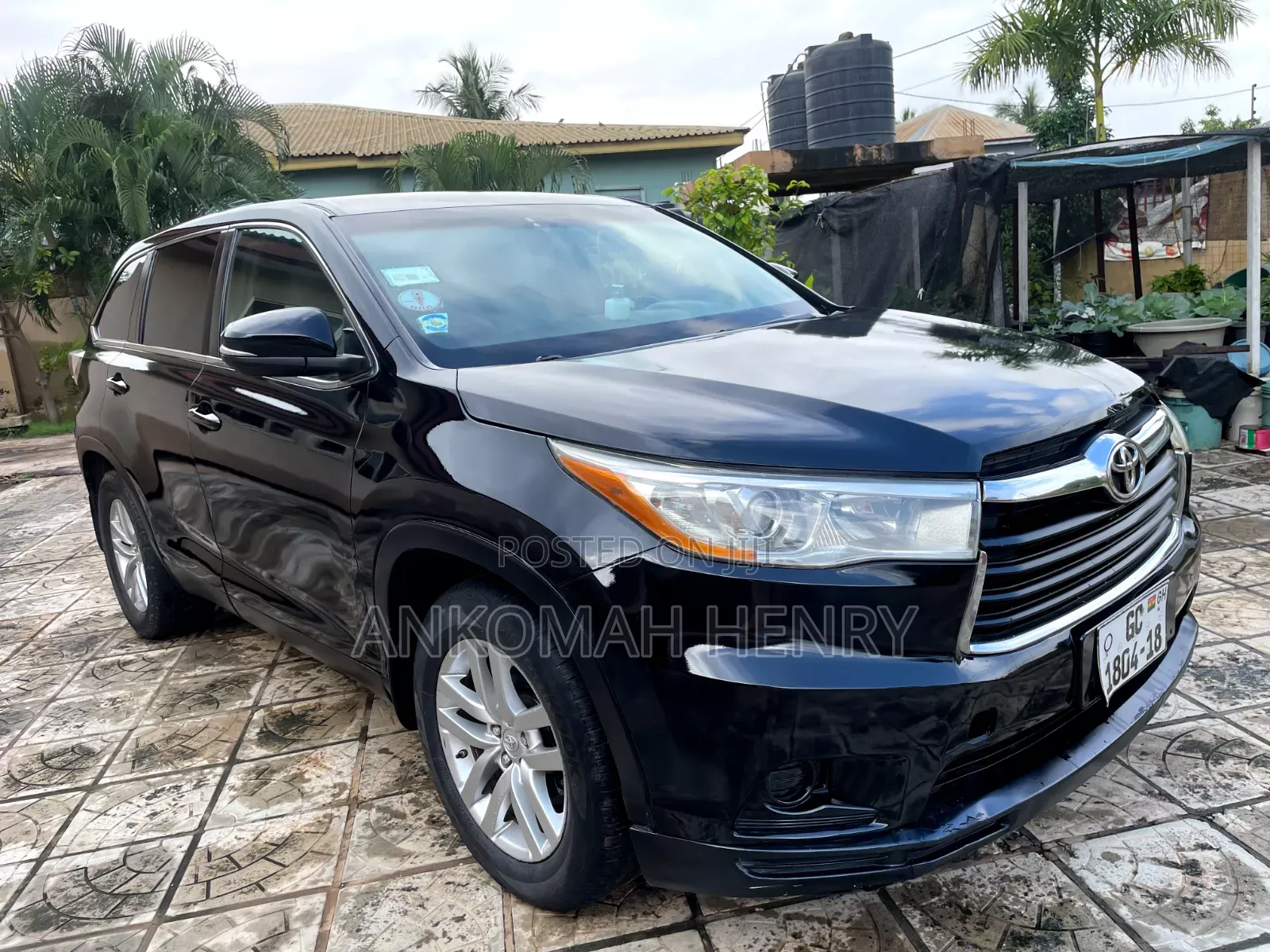 Toyota Highlander 2015 Black