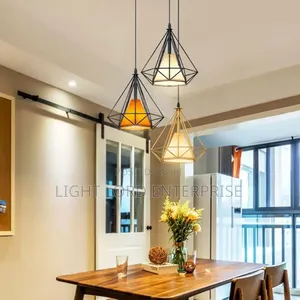 Diamond Shape Rustproof Pendant Light
