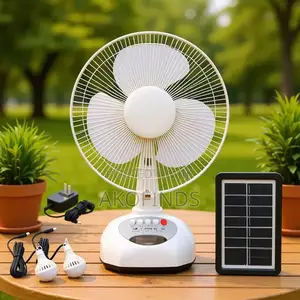 Solar Fan Long Battery Life 16inches and 12inches
