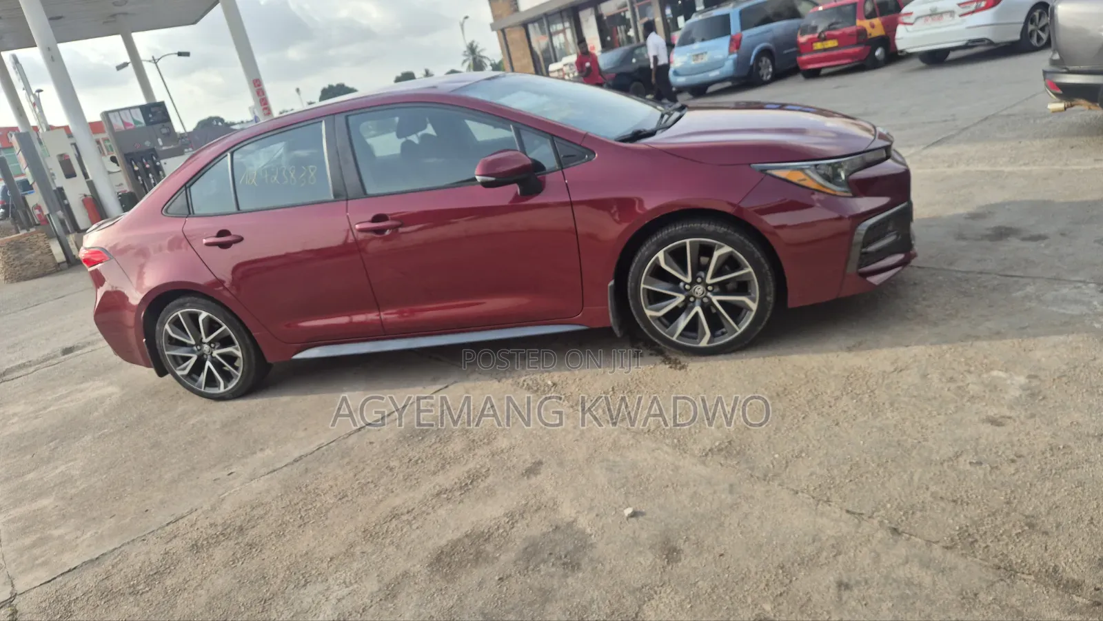Toyota Corolla 2022 Burgundy