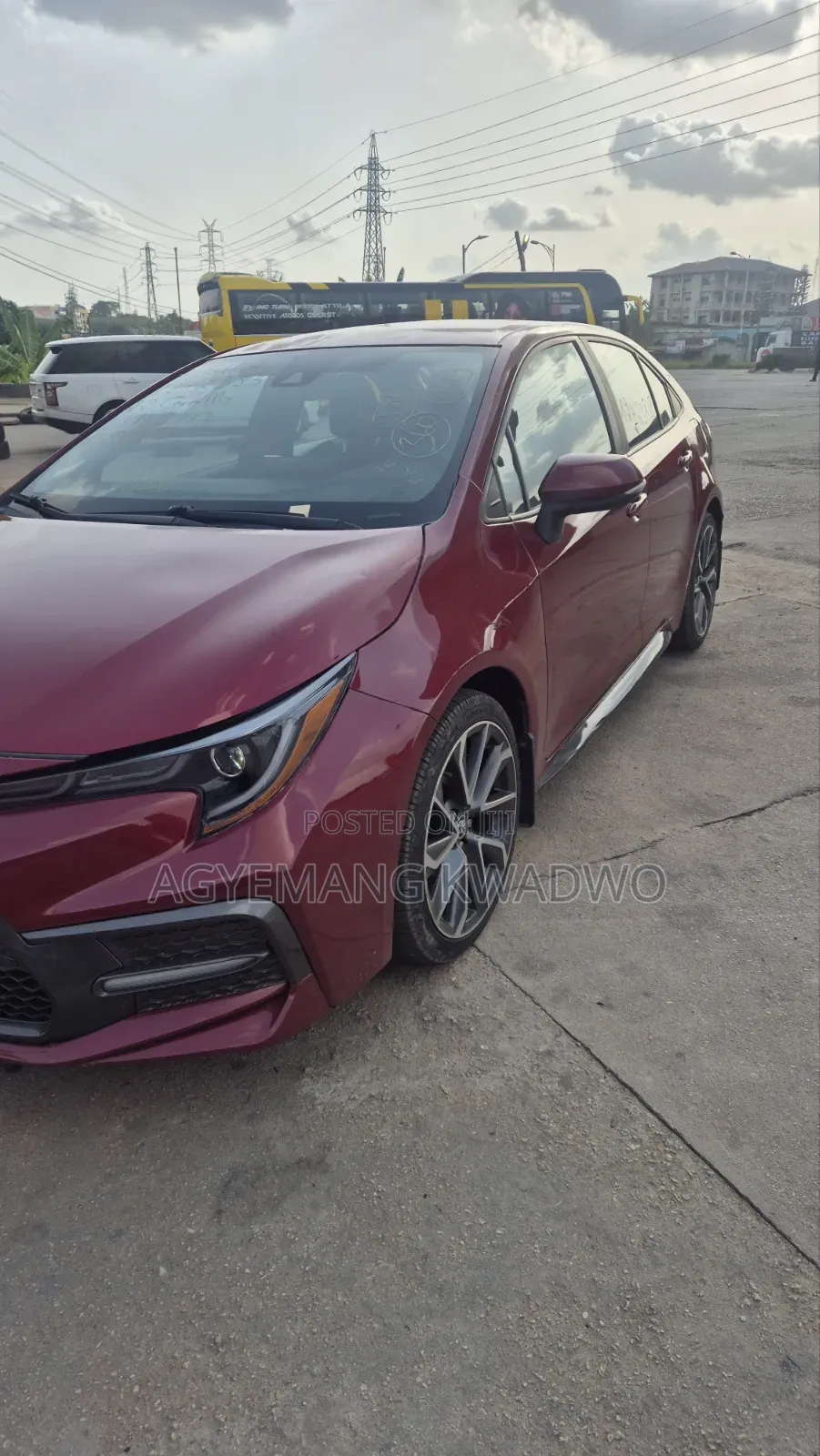 Toyota Corolla 2022 Burgundy
