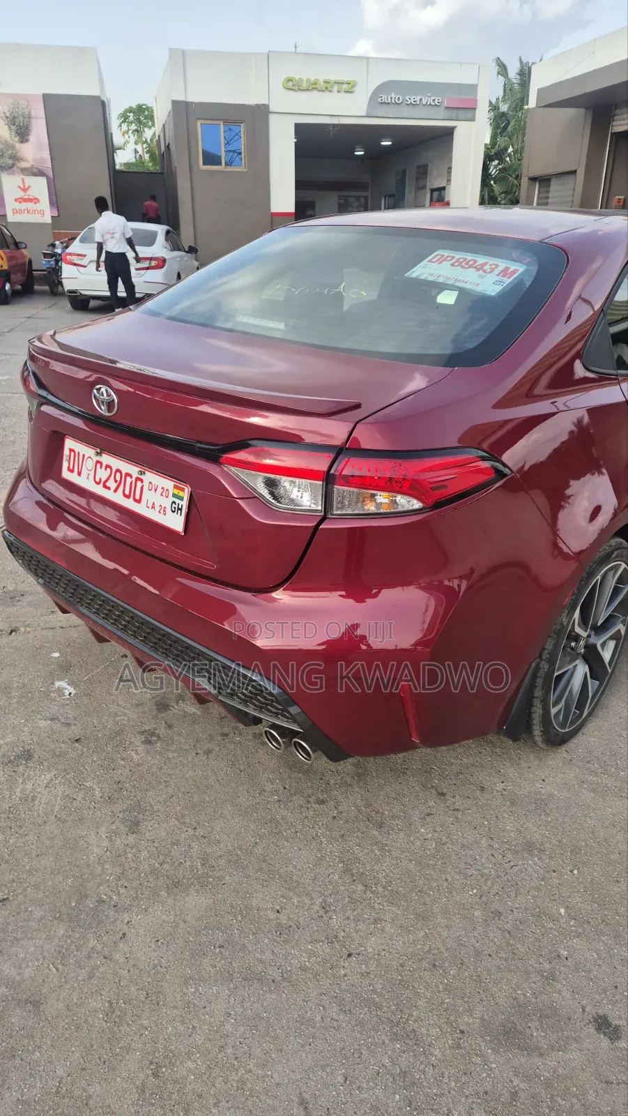 Toyota Corolla 2022 Burgundy