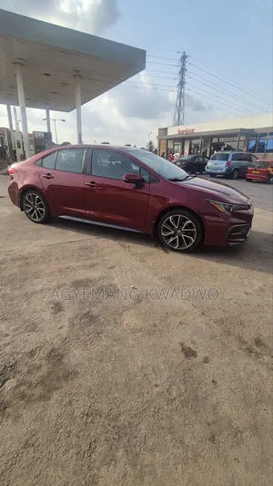 Toyota Corolla 2022 Burgundy