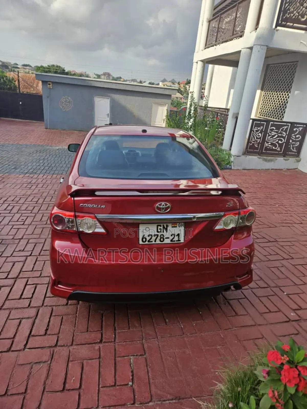 Toyota Corolla S 4dr Sedan (1.8L 4cyl 4A) 2013 Red