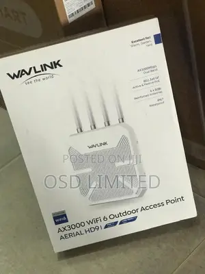 Wavlink Ax3000 | Wifi 6 Outdoor Access Point Aerial Hd9 4 Antennas