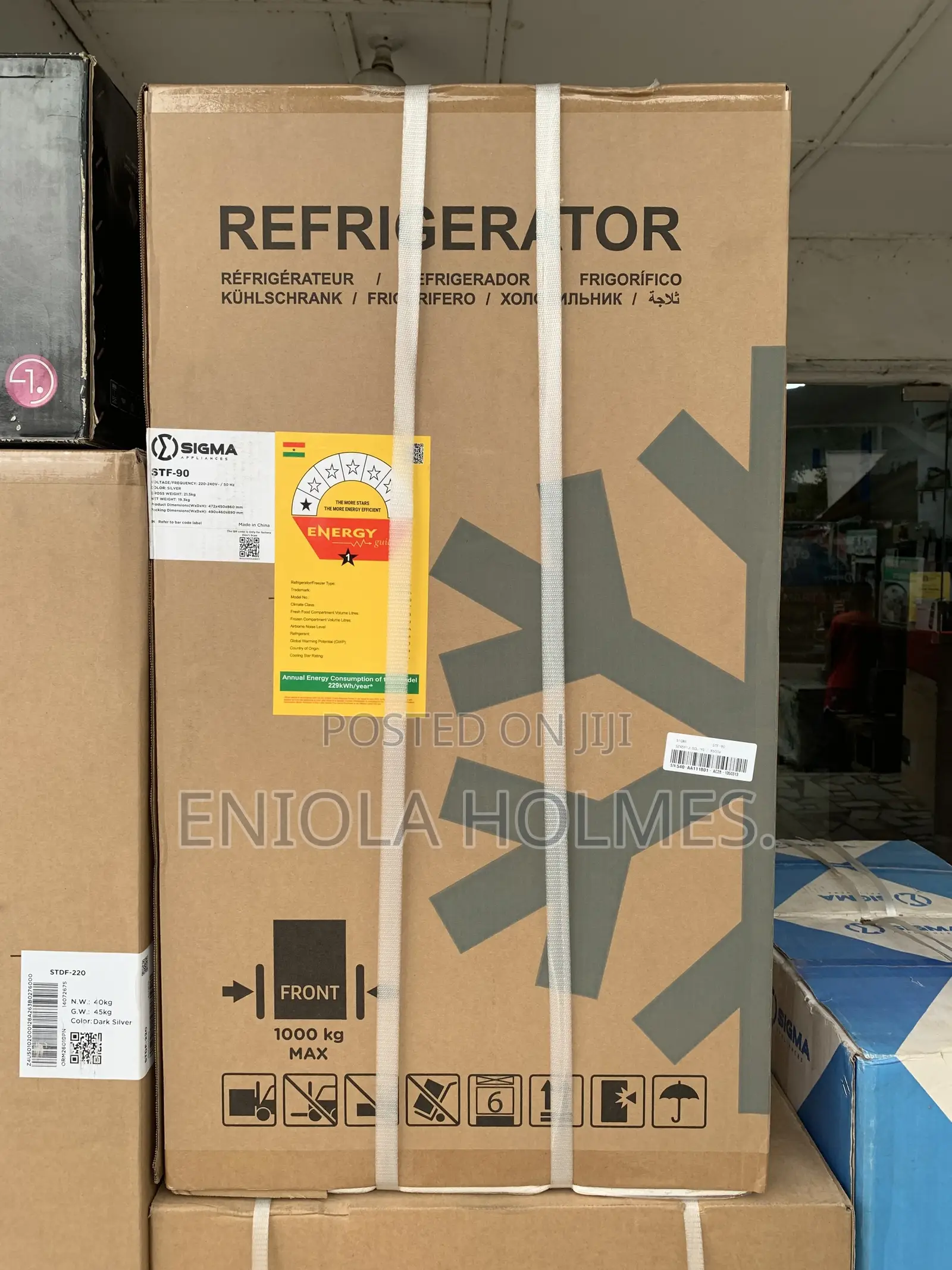 Sigma Table Top Fridge 90l