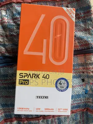 New Tecno Spark 40 Pro 256 GB Gray