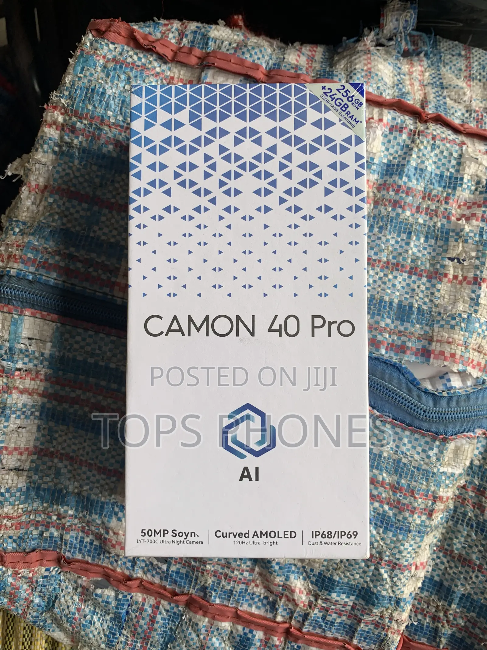 New Tecno Camon 40 Pro 5G 256 GB Black