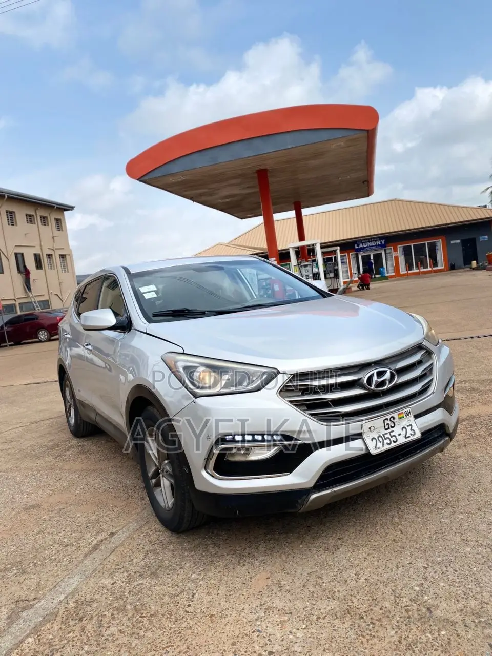 Hyundai Santa Fe 2017 Silver