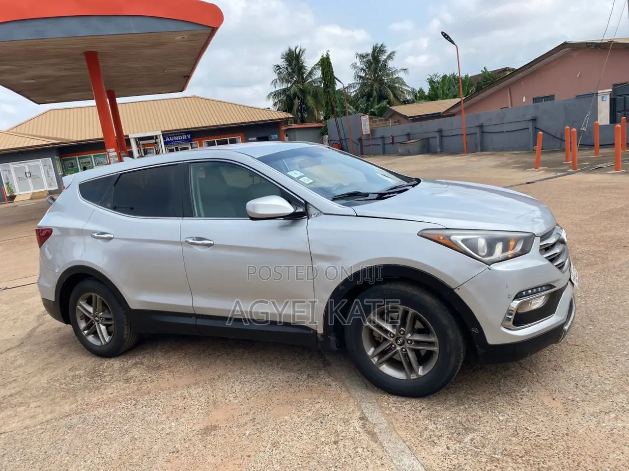 Hyundai Santa Fe 2017 Silver