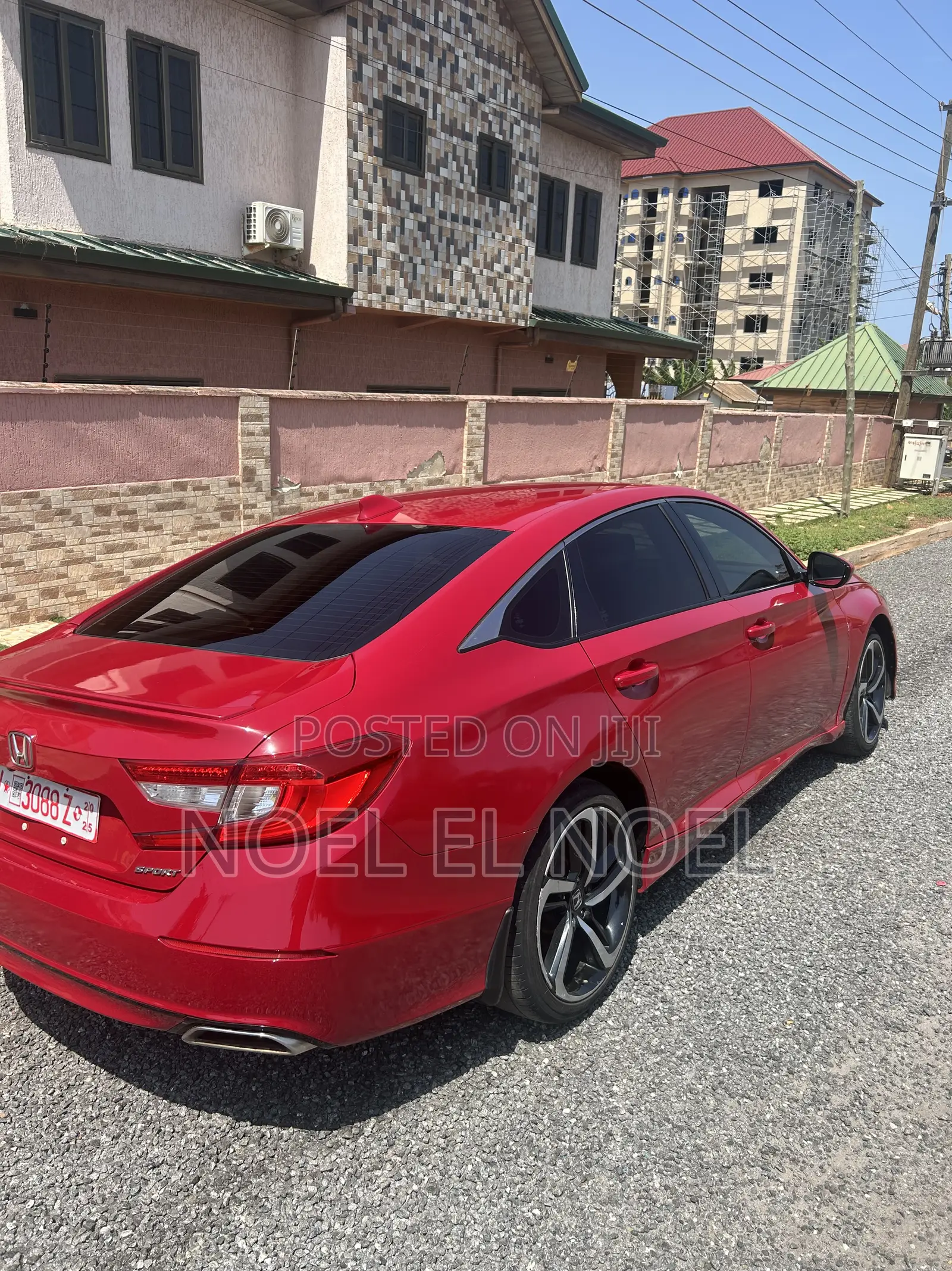 Honda Accord Sport 2018 Red