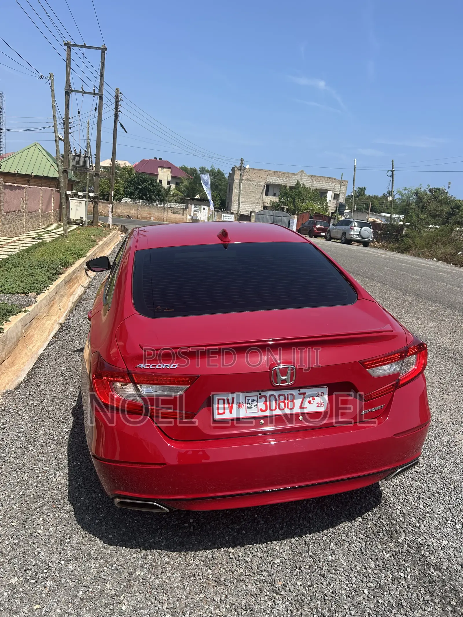 Honda Accord Sport 2018 Red