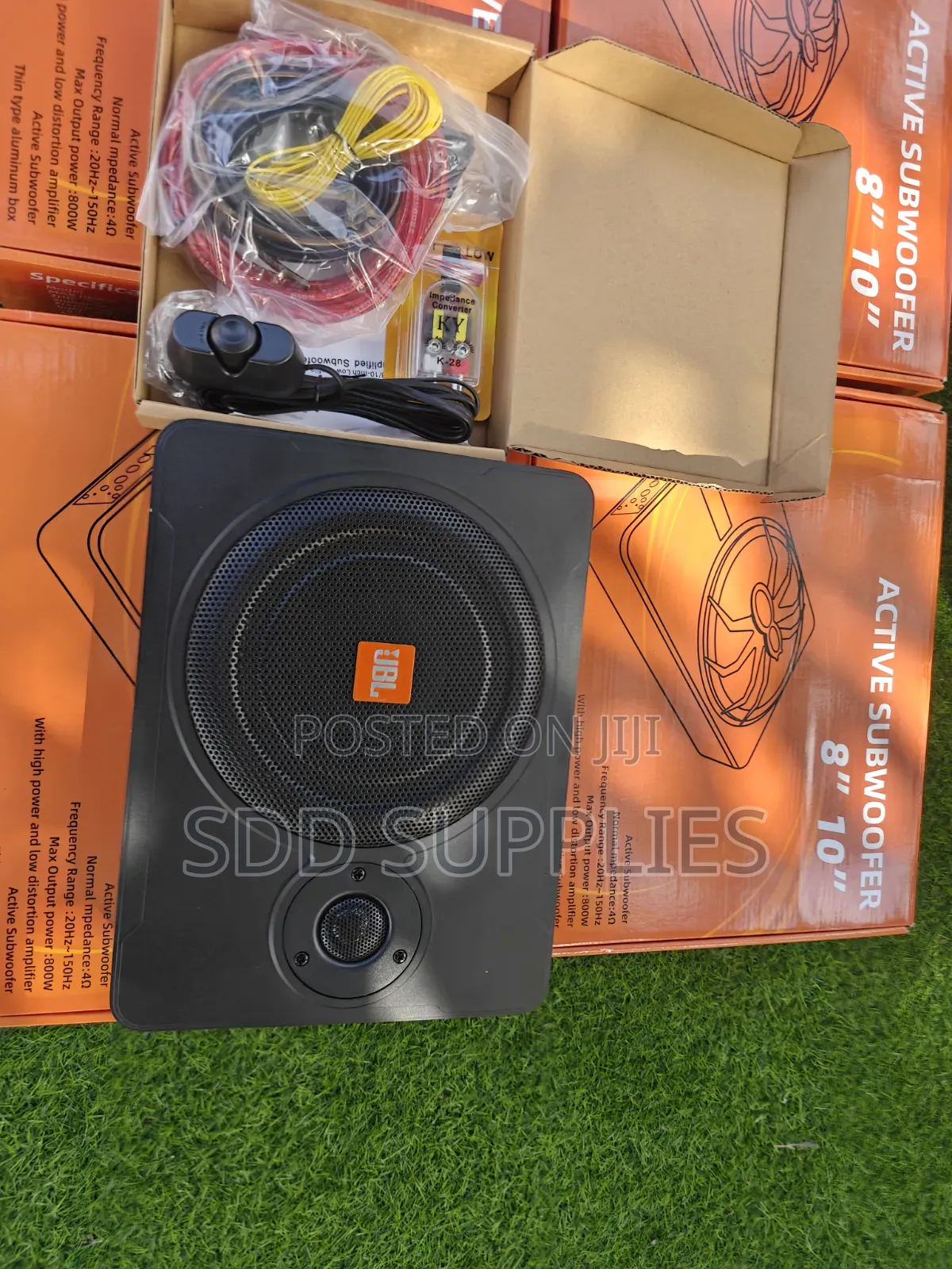 JBL Underseat Compact 10" Active Car Subwoofer