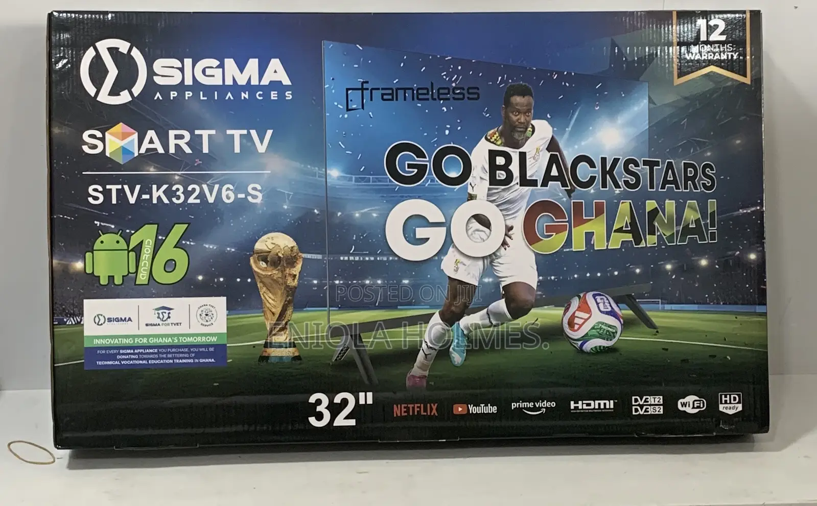 Sigma Tv Smart 32 Inch