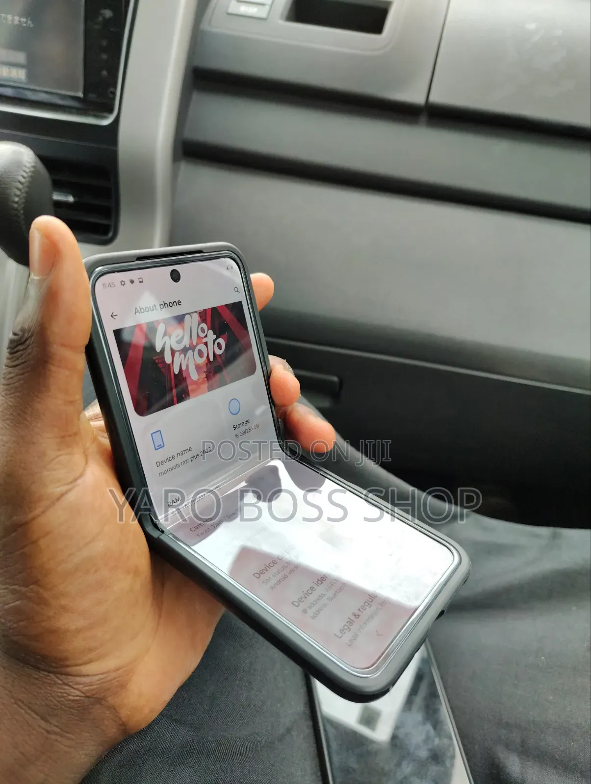 Motorola Razr (2023) 256 GB Black