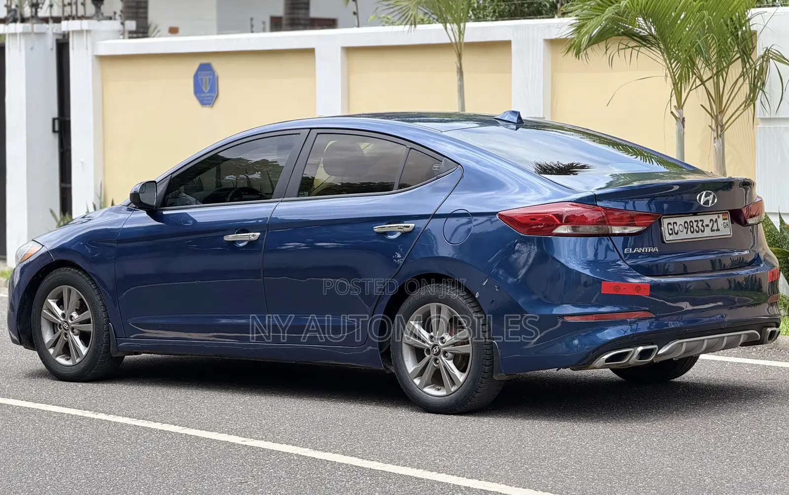 Hyundai Elantra 2017 Blue