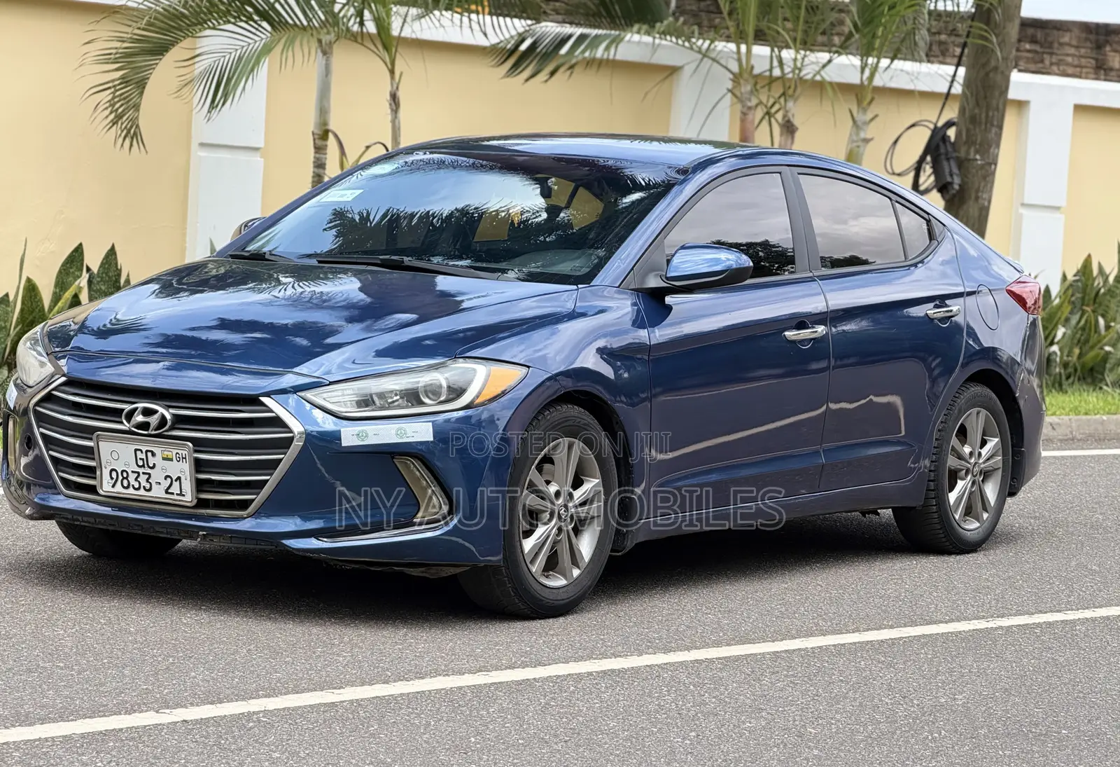 Hyundai Elantra 2017 Blue