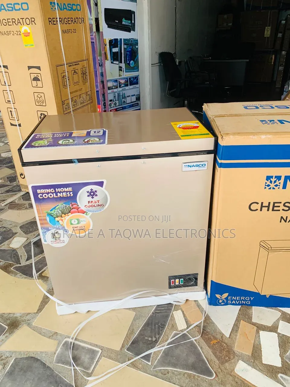 Lower Noise Nacso 150l Chest Freezer