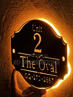 House Address Sign