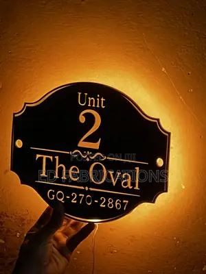 House Address Sign