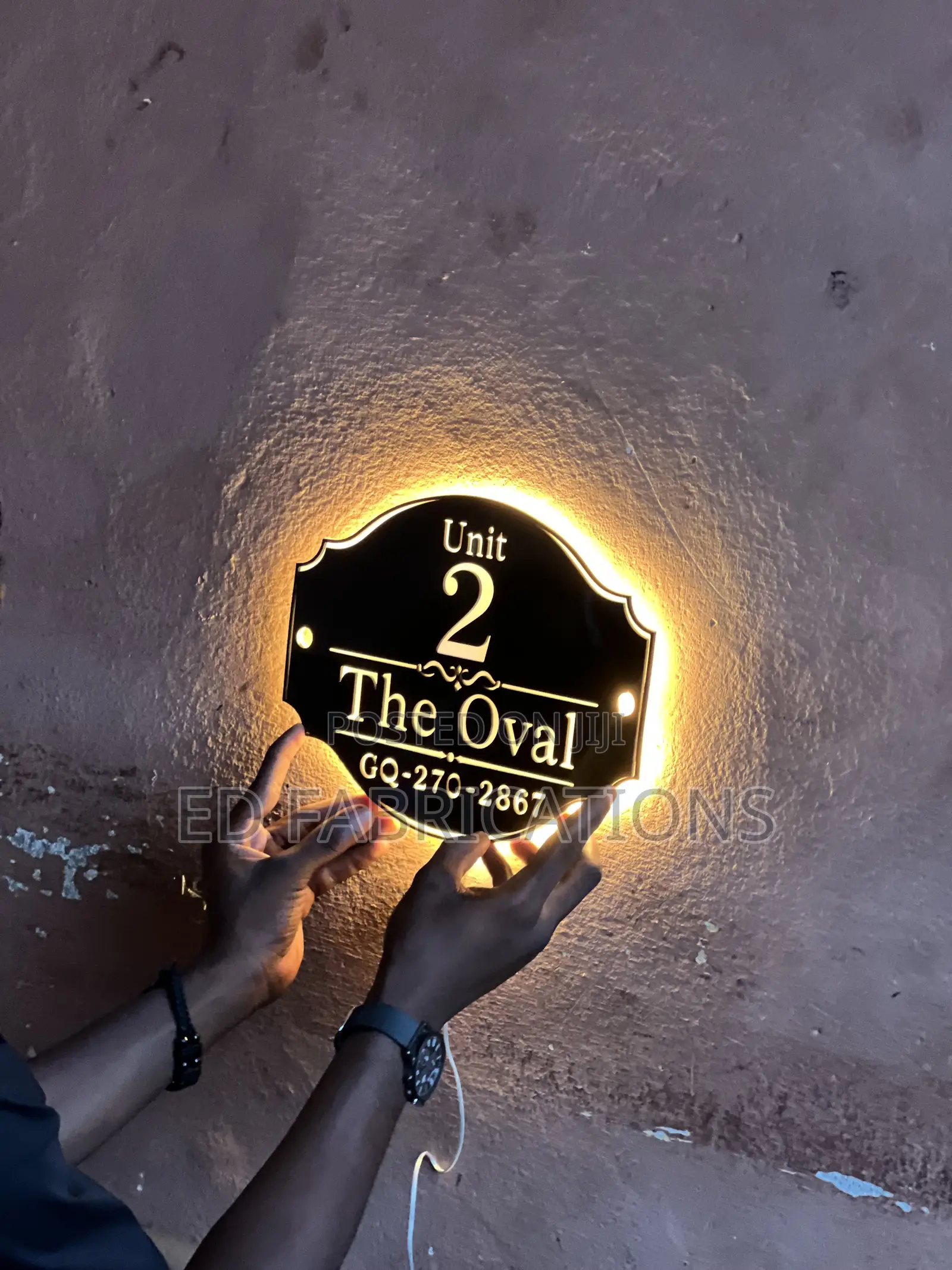 House Address Sign