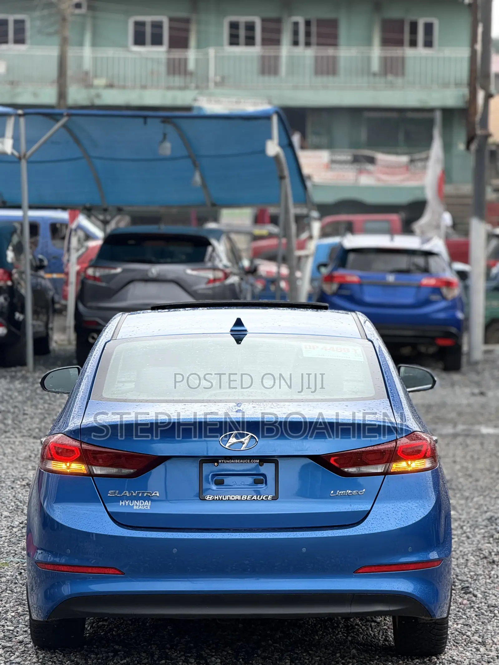 Hyundai Elantra Limited Sedan FWD (2.0L 4cyl 6A) 2017 Blue