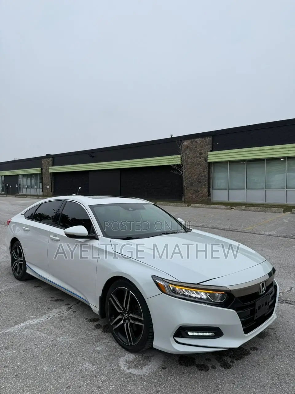 Honda Accord EX-L (1.5L 4cyl Turbo CVT) 2019 Black