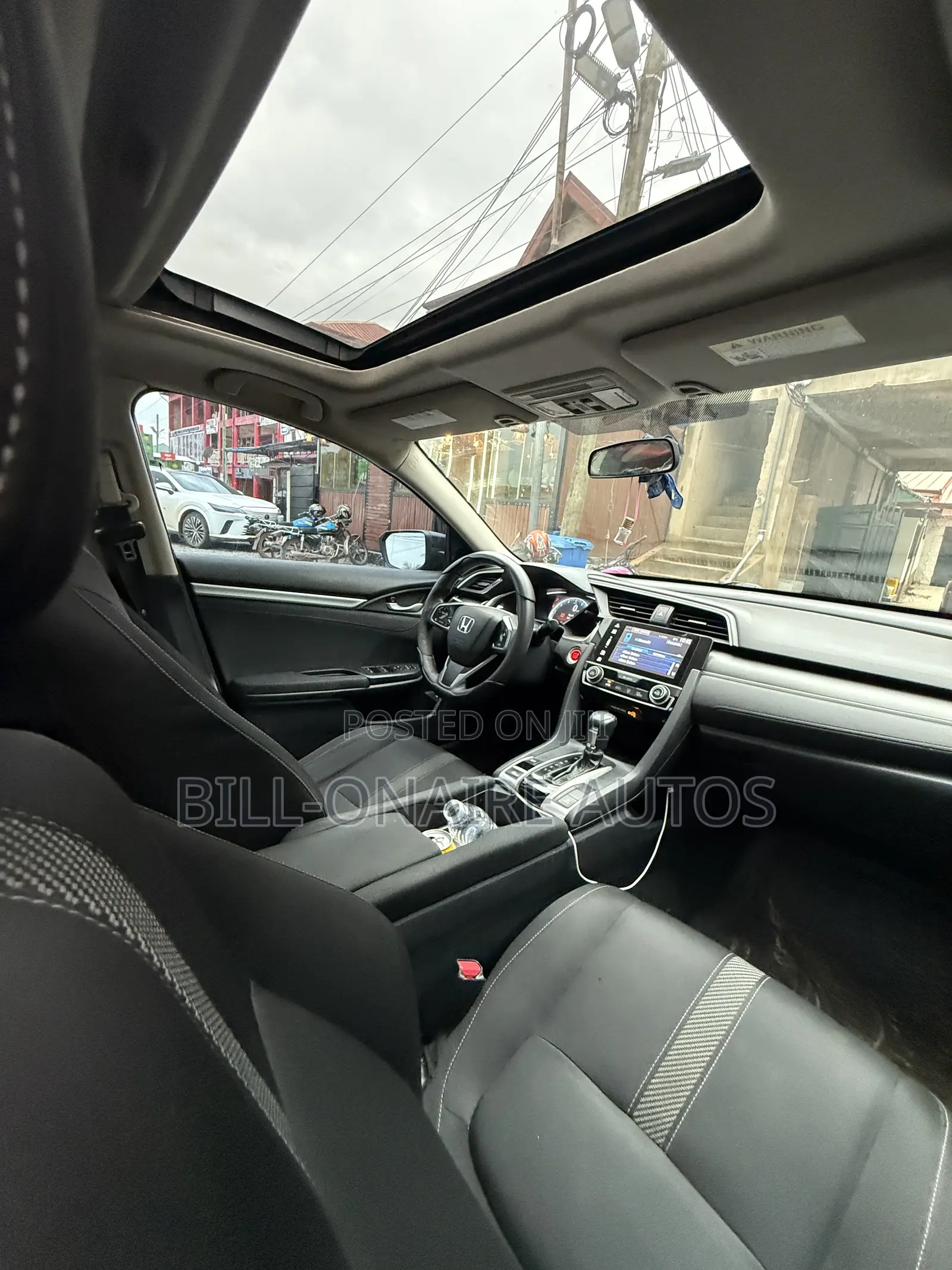 Honda Civic EX 4dr Sedan (1.5L 4cyl) 2016 Black