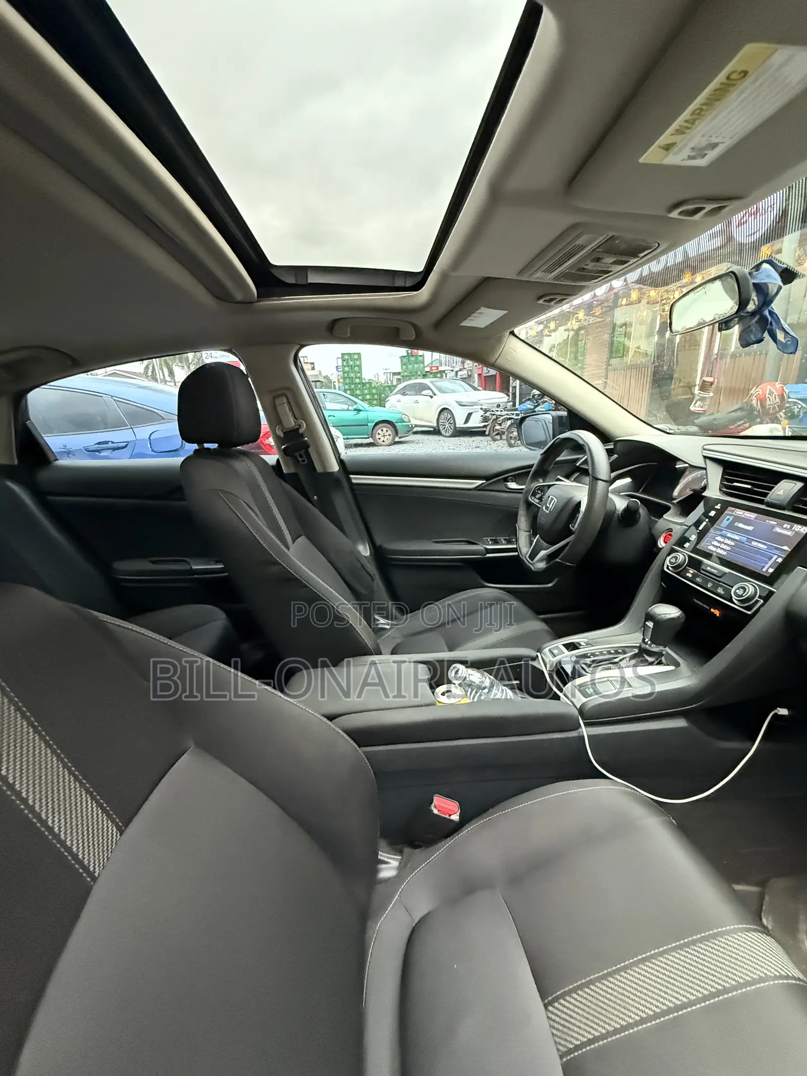 Honda Civic EX 4dr Sedan (1.5L 4cyl) 2016 Black