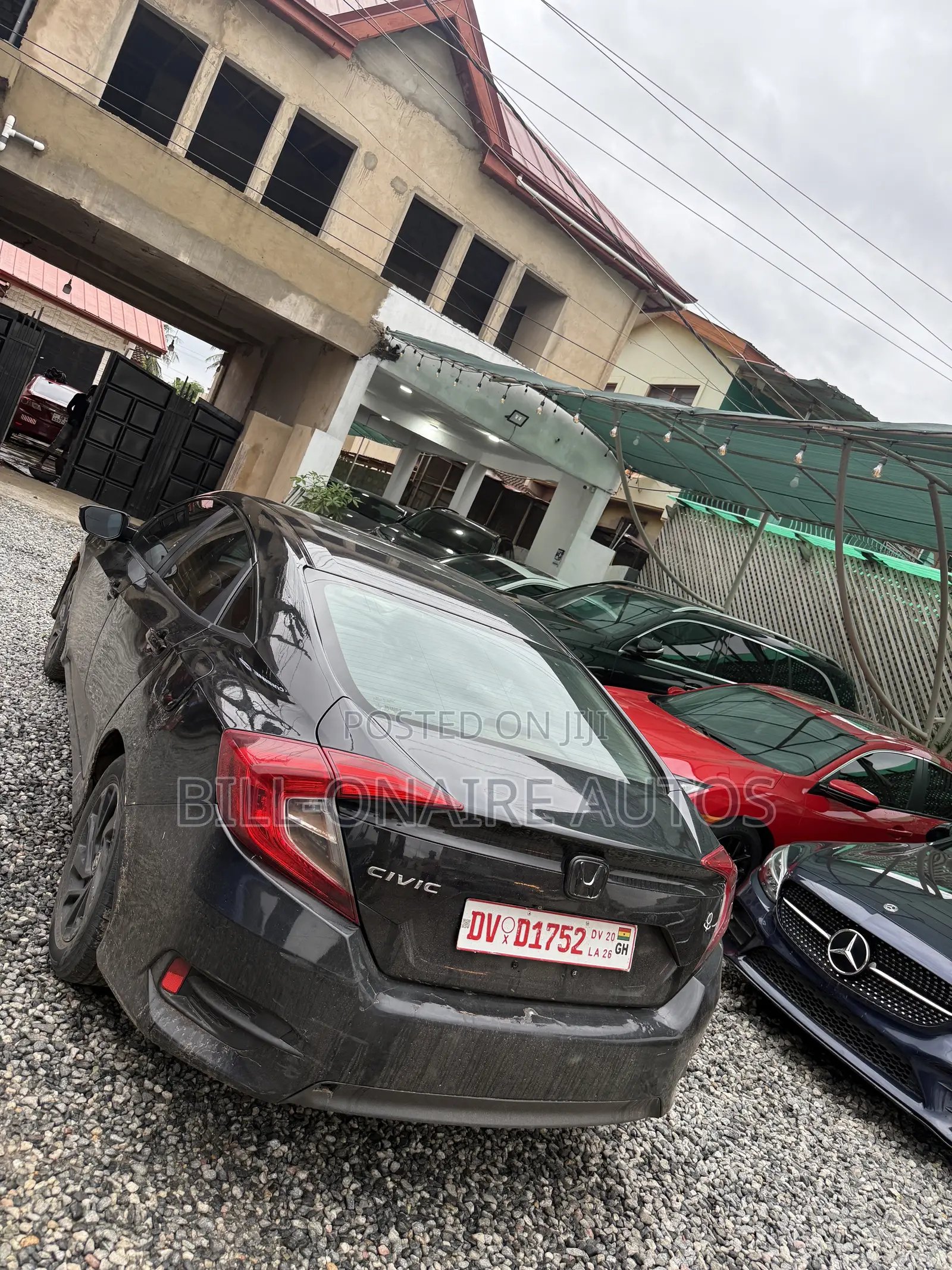 Honda Civic EX 4dr Sedan (1.5L 4cyl) 2016 Black