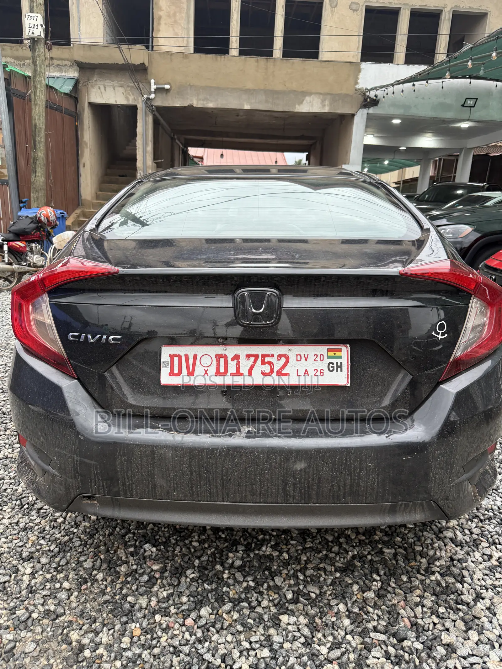 Honda Civic EX 4dr Sedan (1.5L 4cyl) 2016 Black