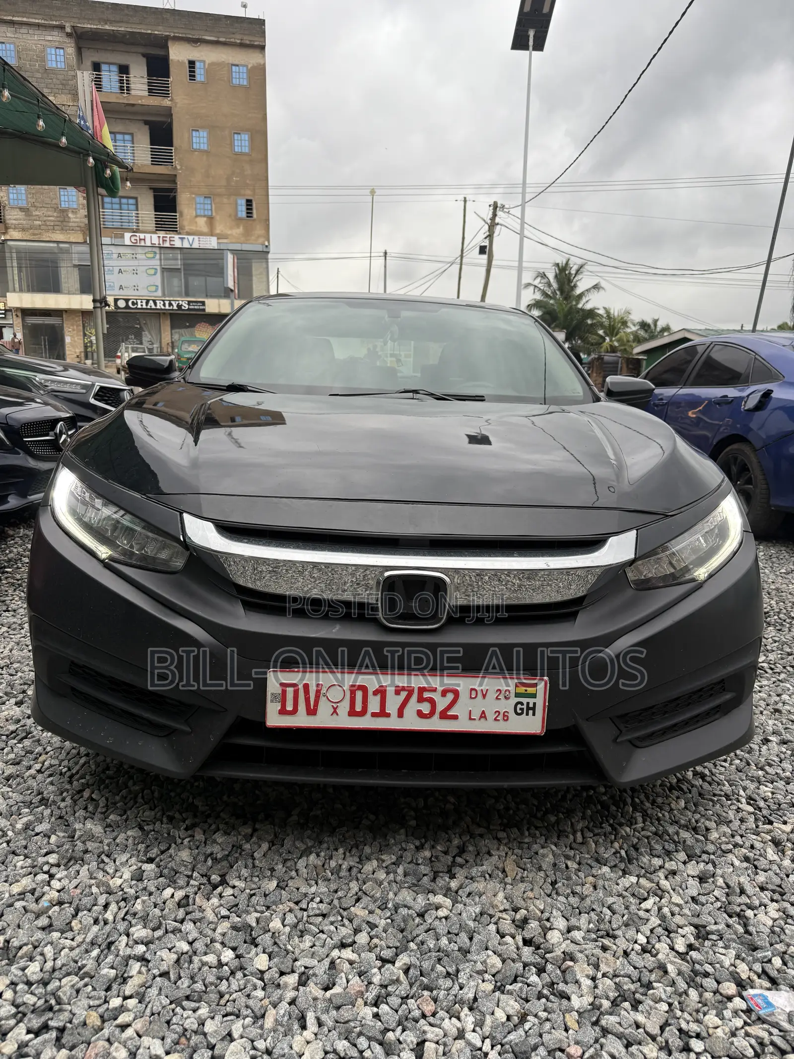 Honda Civic EX 4dr Sedan (1.5L 4cyl) 2016 Black