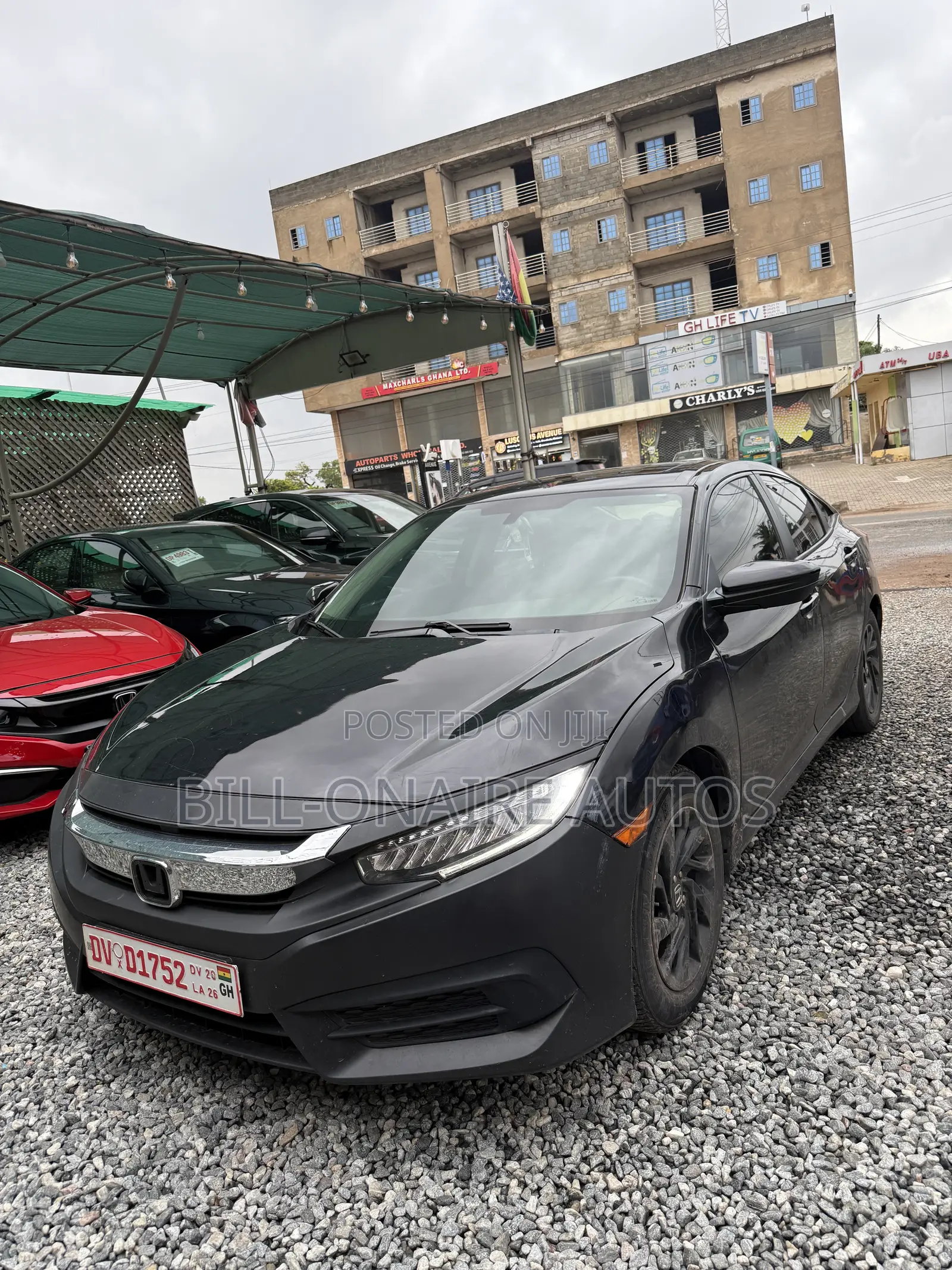 Honda Civic EX 4dr Sedan (1.5L 4cyl) 2016 Black