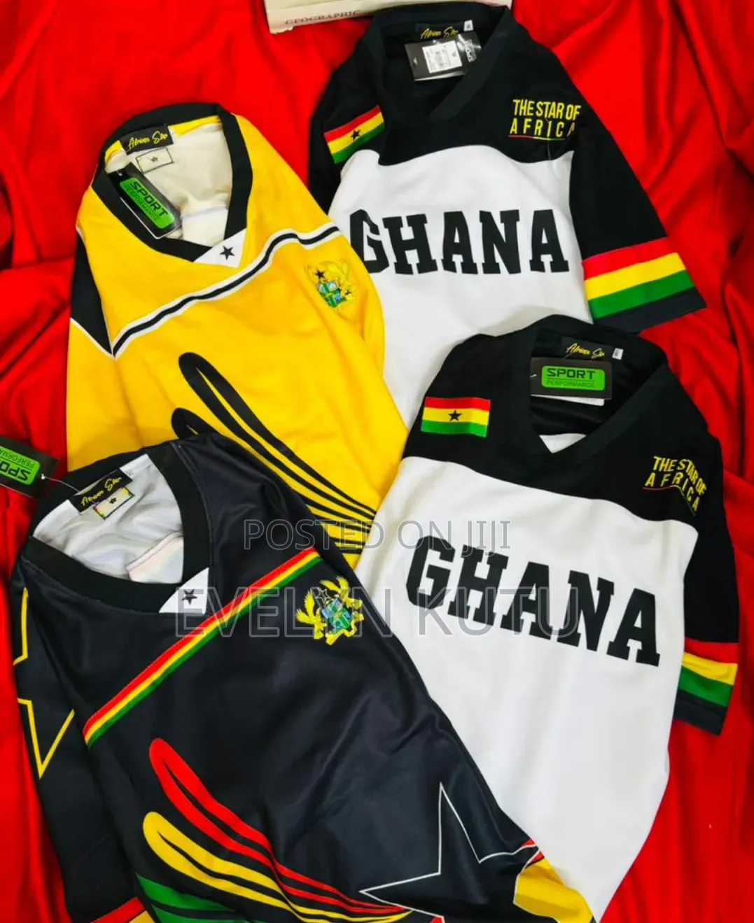 Star of Africa Ghana Jerseys