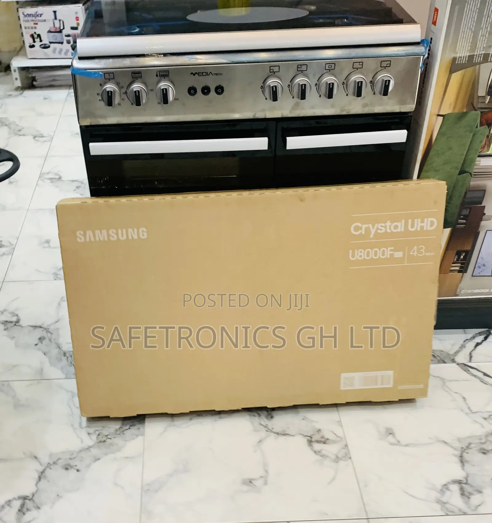 Secure New Samsung 43u8072f 43-Inch Crystal Uhd Smart Television