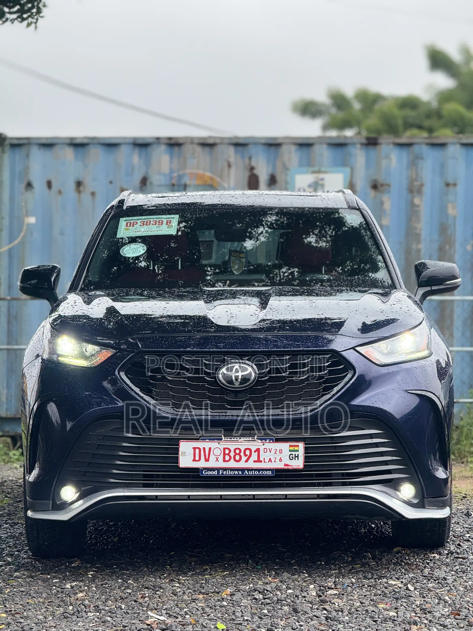 Toyota Highlander XSE 2022 Blue