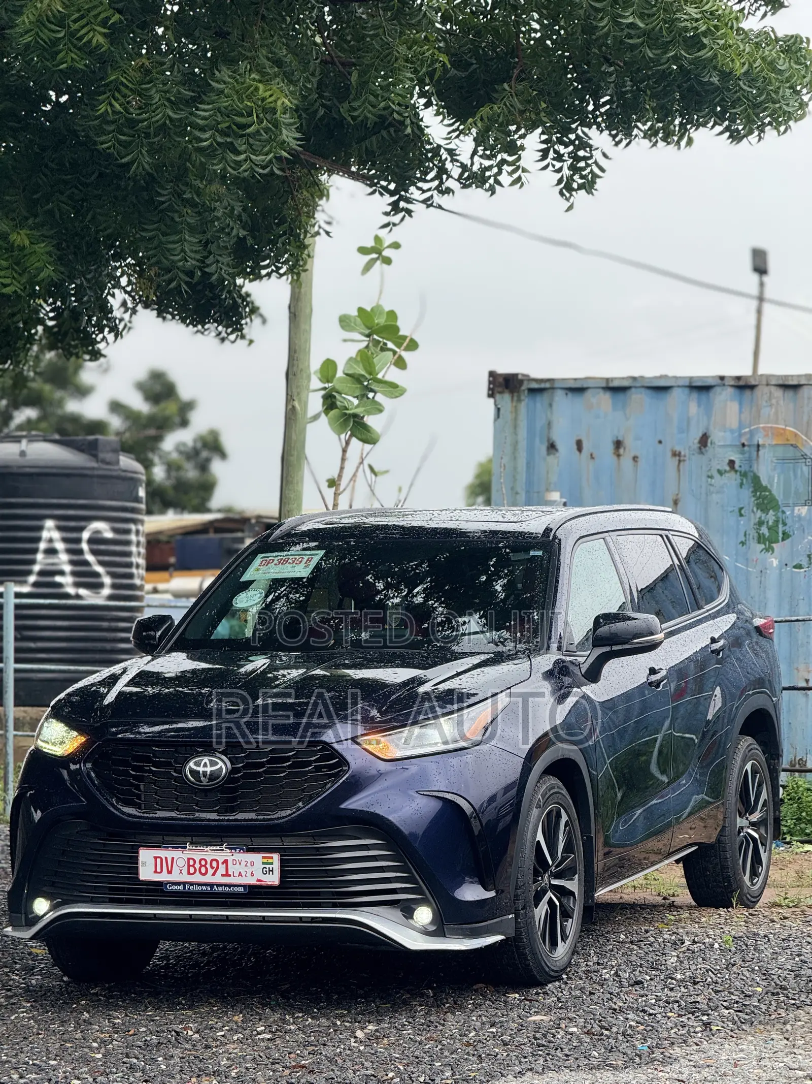 Toyota Highlander XSE 2022 Blue