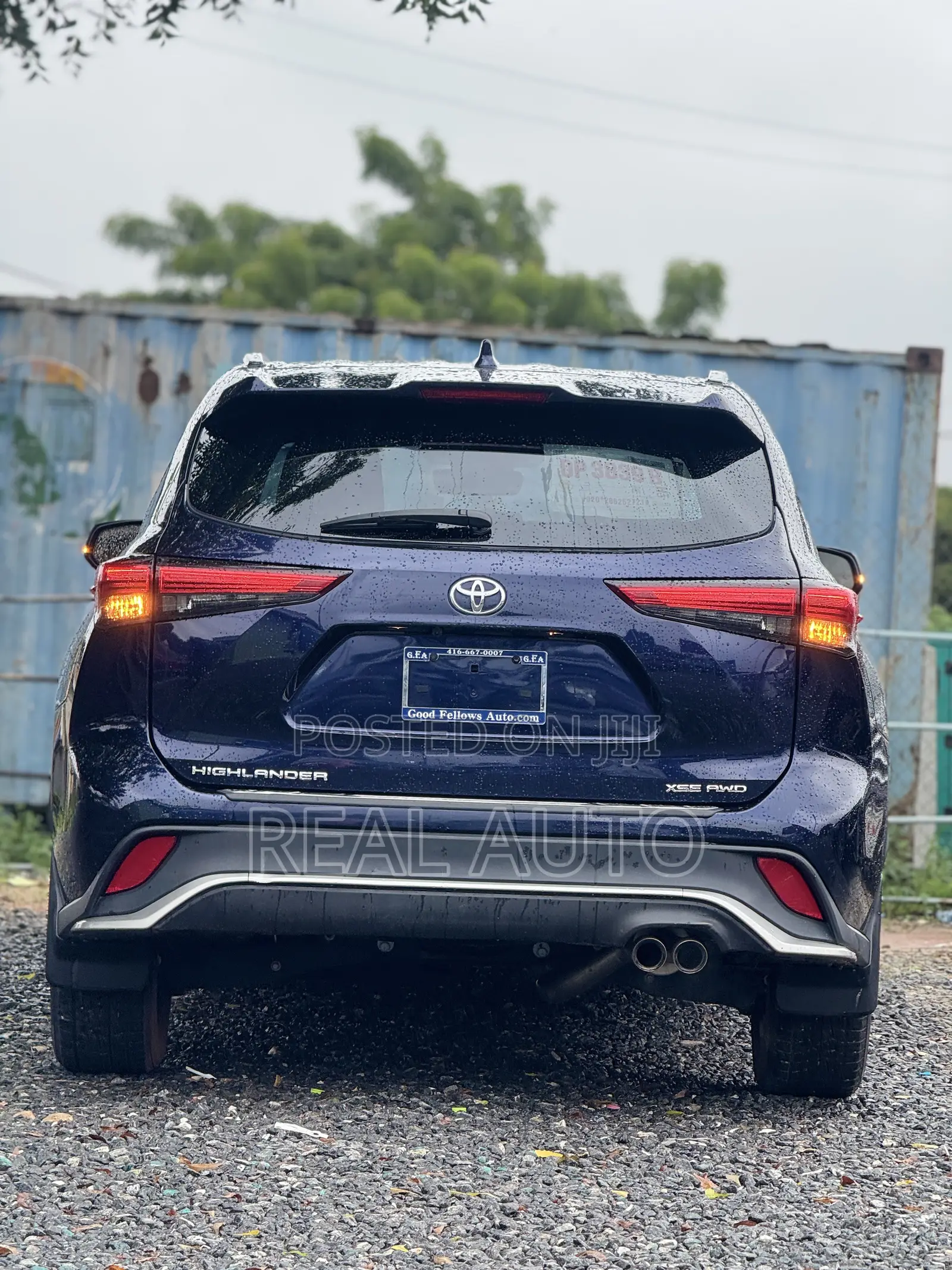 Toyota Highlander XSE 2022 Blue