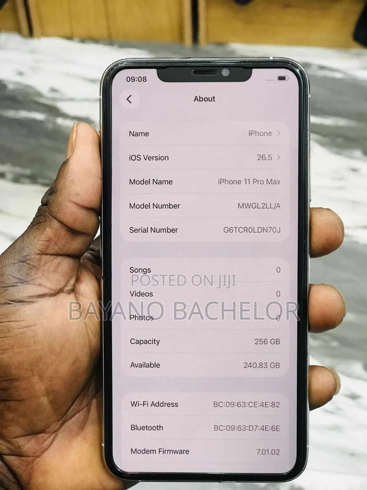 Apple iPhone 11 Pro Max 256 GB Silver