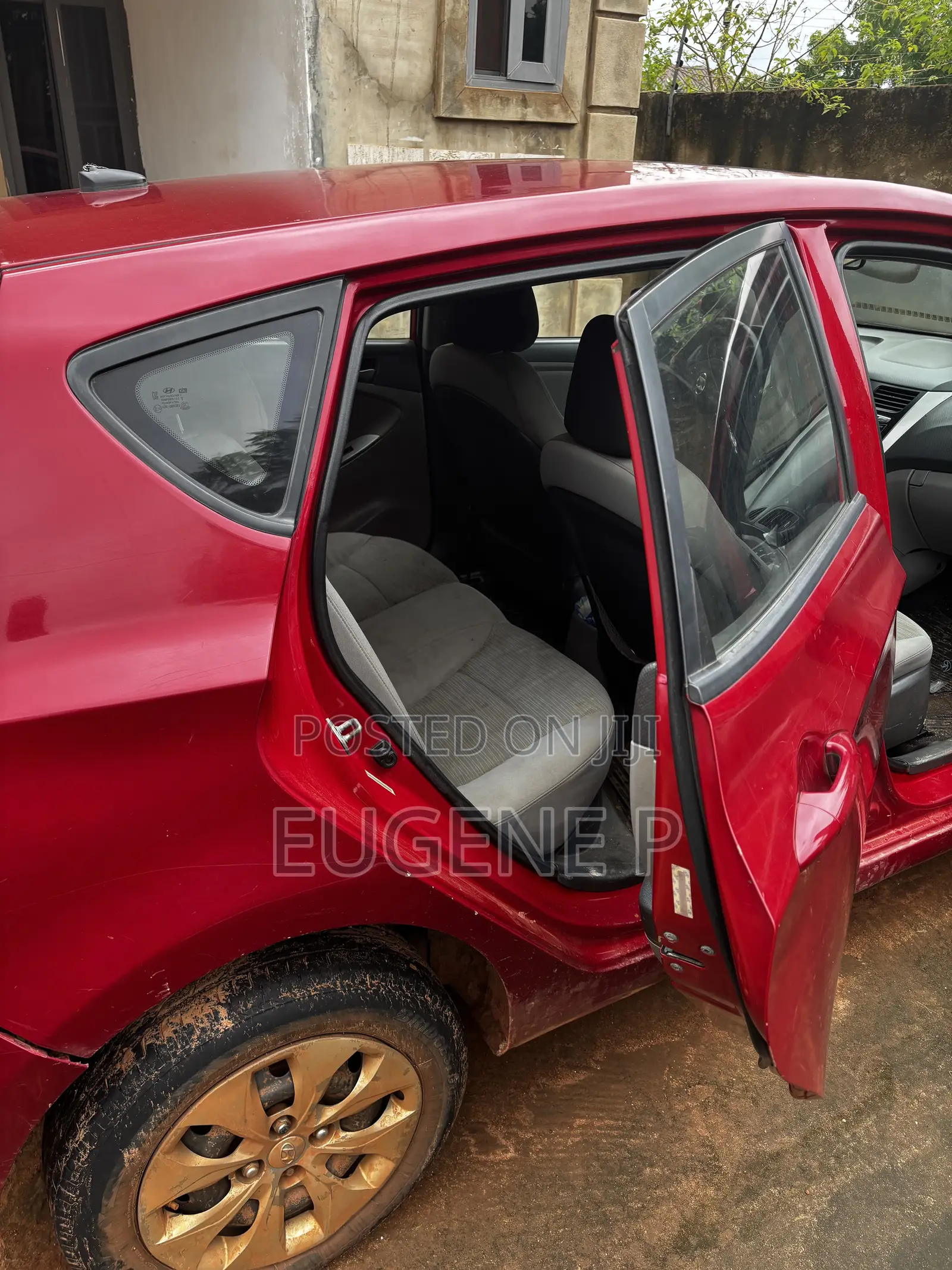 Hyundai Accent 2015 Red