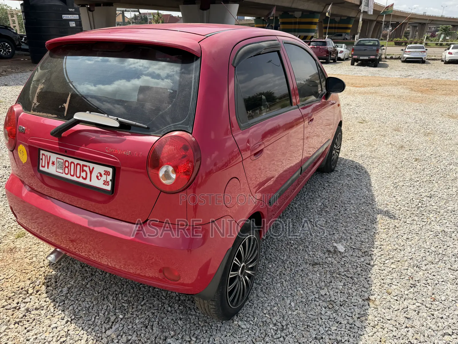 Chevrolet Matiz 2014 Red