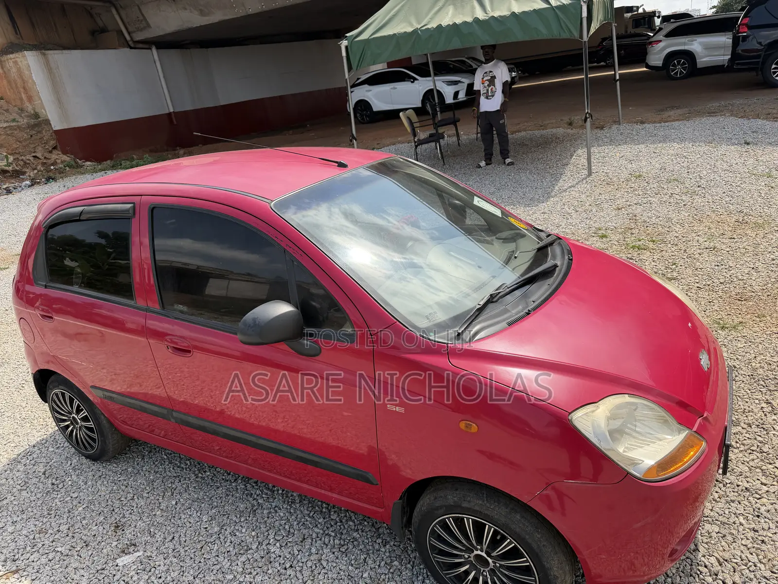 Chevrolet Matiz 2014 Red
