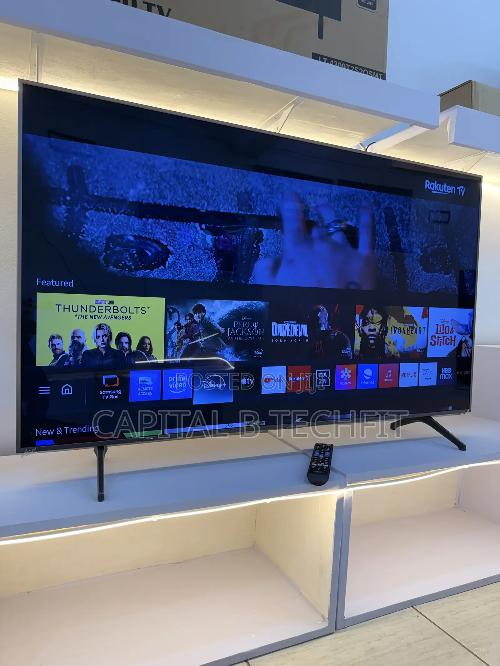 55inches Samsung Digital Satellite Uhd HDR Smart Tv