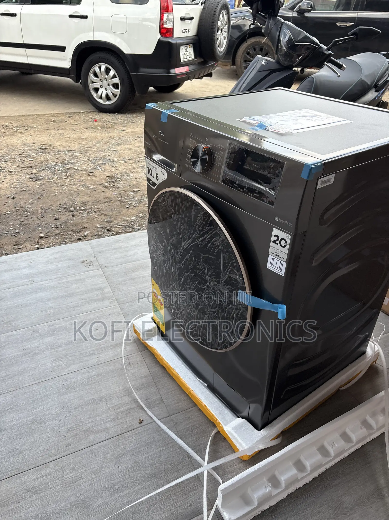 A Versatile Laundry Care TCL Front Load Washer 10.5kg Dryer 6kg