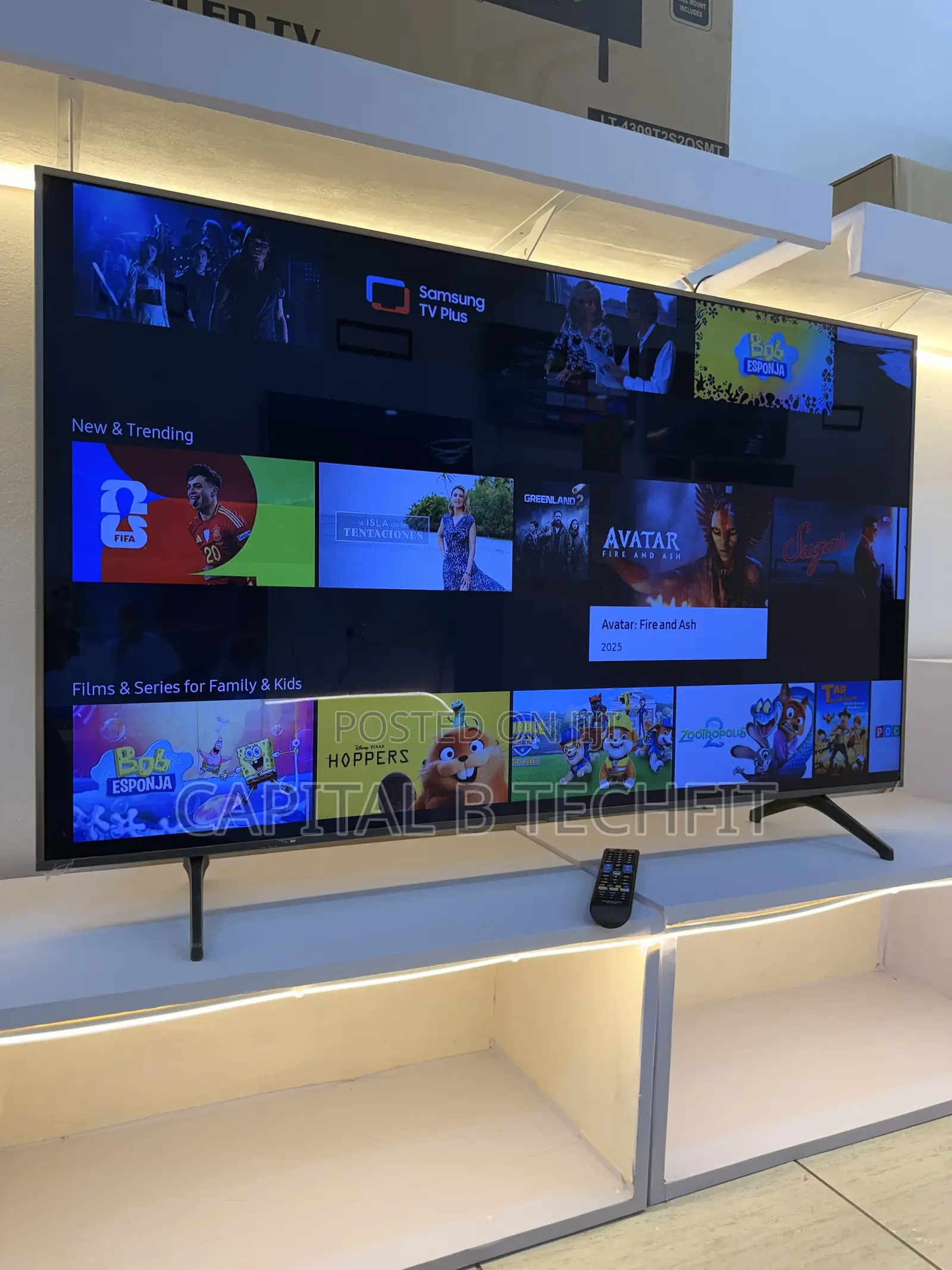 55inches Samsung Digital Satellite Uhd HDR Smart Tv