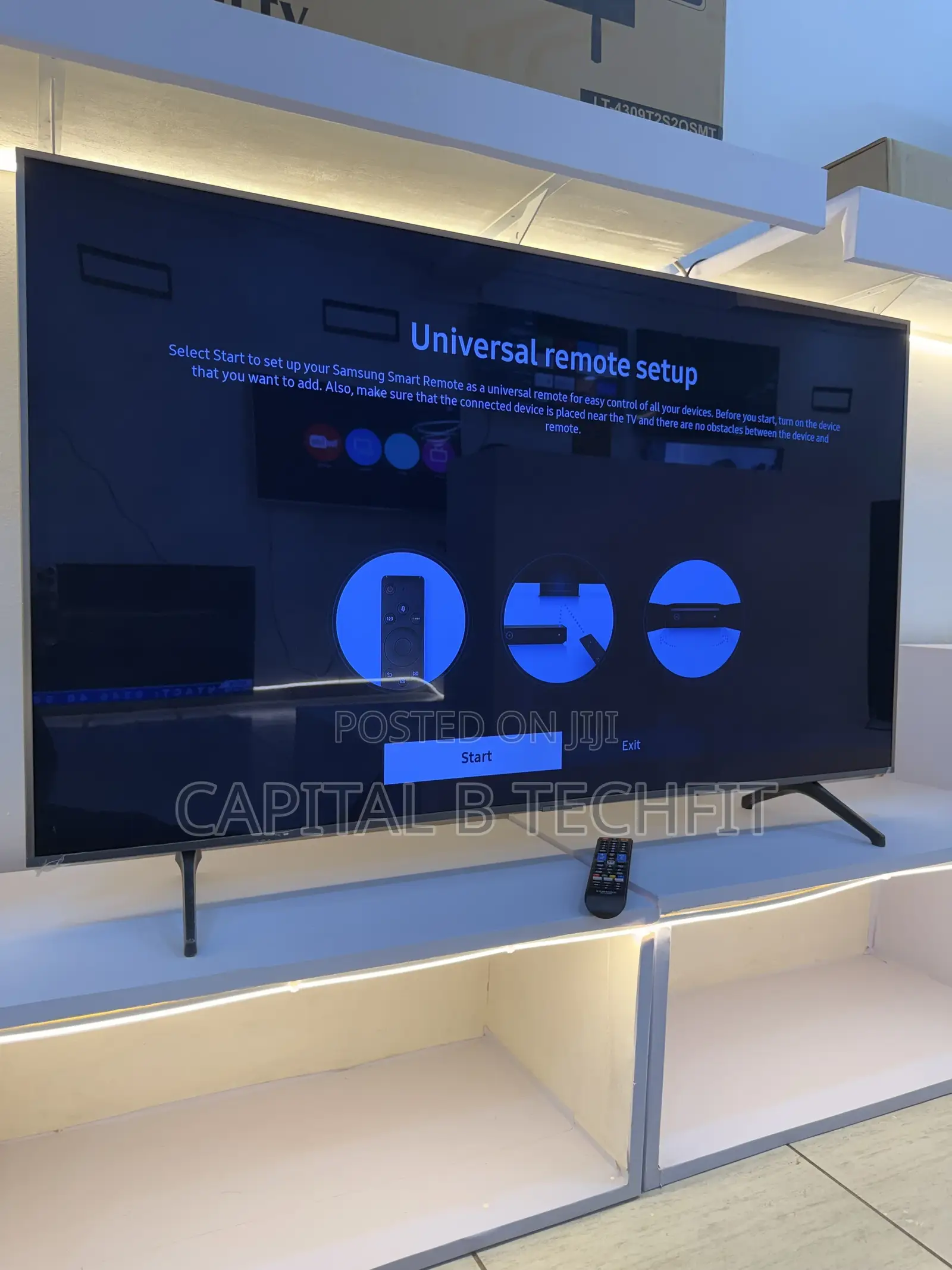 55inches Samsung Digital Satellite Uhd HDR Smart Tv