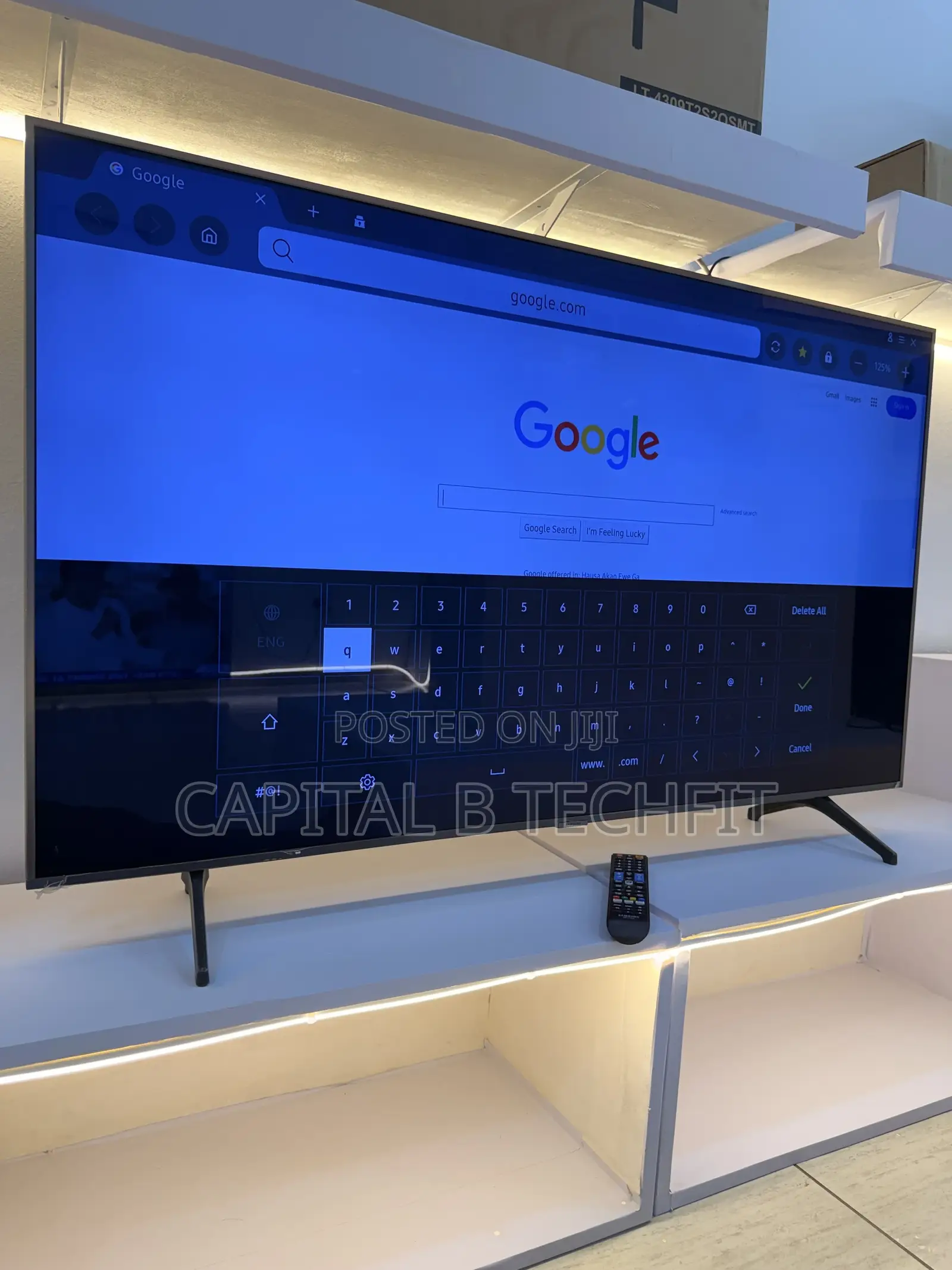 55inches Samsung Digital Satellite Uhd HDR Smart Tv
