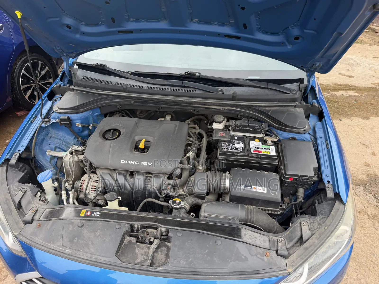 Hyundai Elantra Sport Sedan FWD (1.6L 4cyl 6M) 2017 Blue