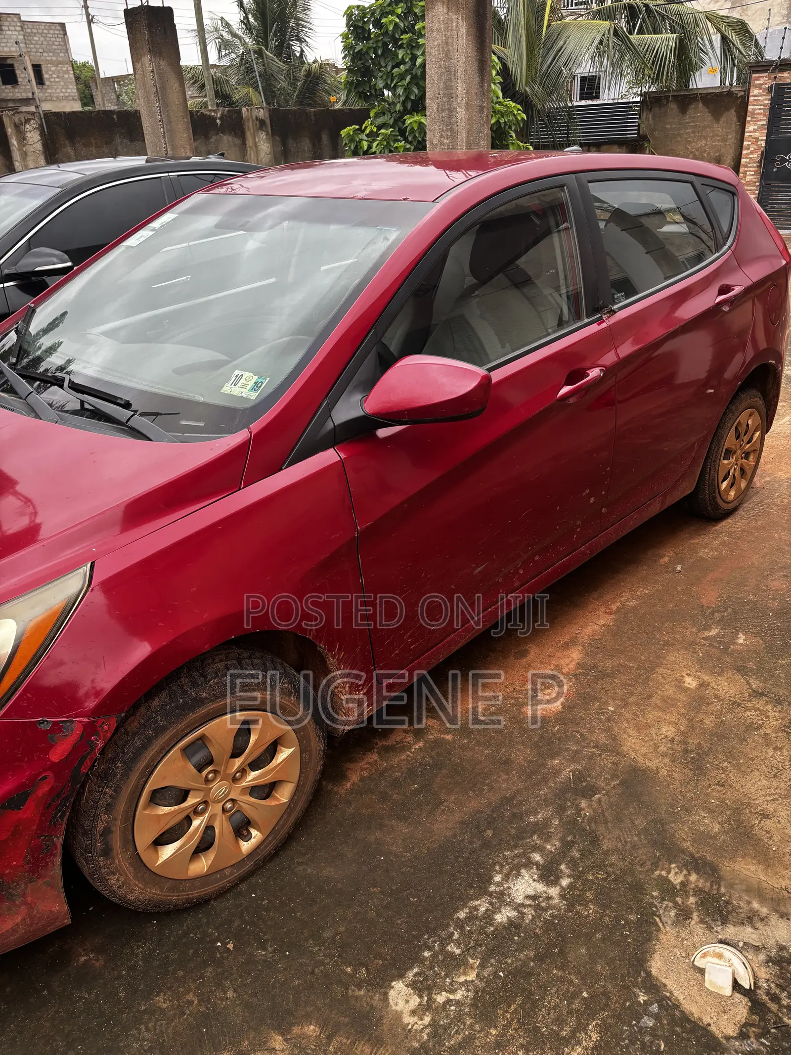 Hyundai Accent 2015 Red