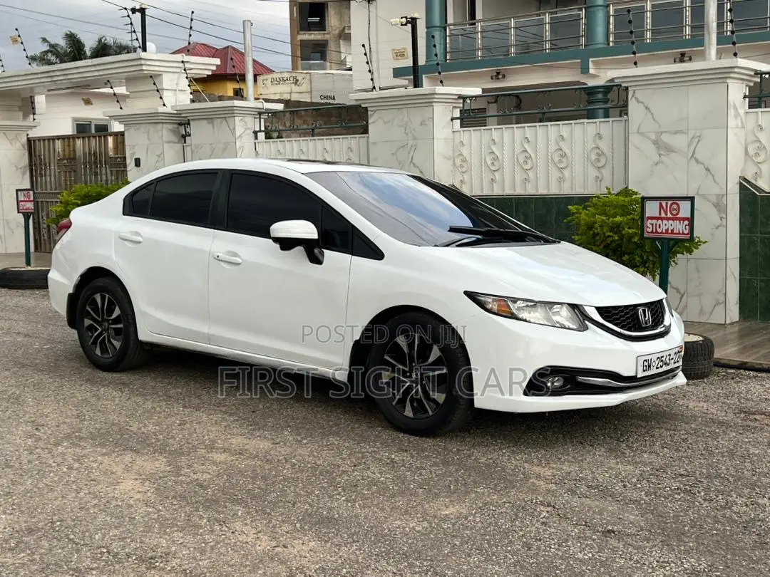 Honda Civic EX-L 4dr Sedan (1.8L 4cyl CVT) 2015 White
